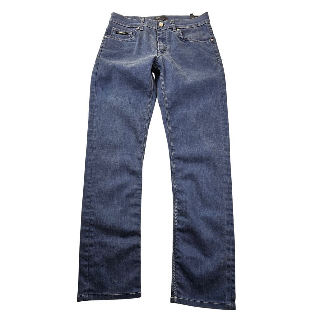 Zara man's size 30 EUC straight leg blue jeans everyday basic made in turkey